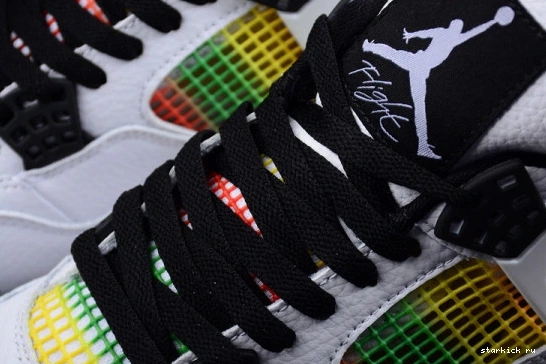 4 AQ9129-100 Green AQ9129-100 Lucid Retro Rasta Jordan 0913